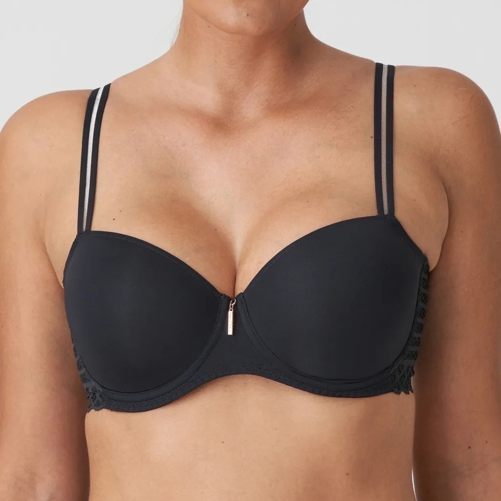 NWT PrimaDonna Twist East End Padded Balcony Bra Black Size US 34G UK 34F - Picture 2 of 14